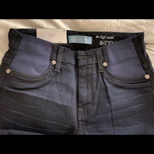 7 For All Mankind Maternity Jeans Size 25